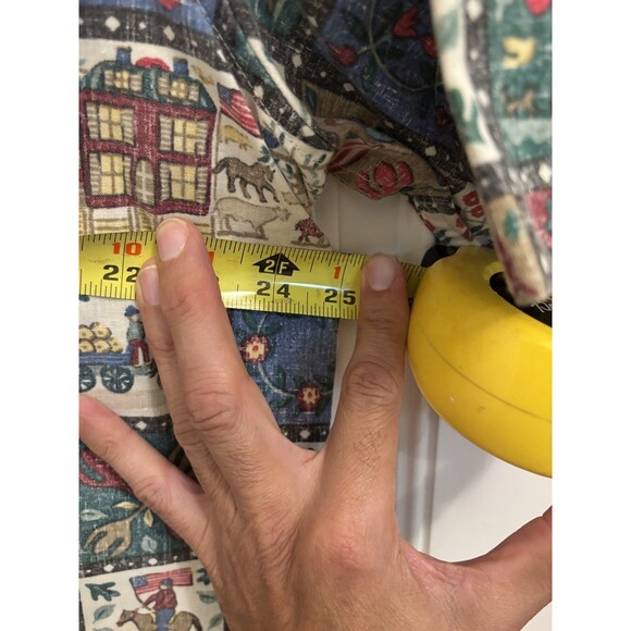 Reyn Spooner Men’s Americana Button Up Shirt XL 2004 Pilgrim Quilt  vintage - Picture 9 of 10